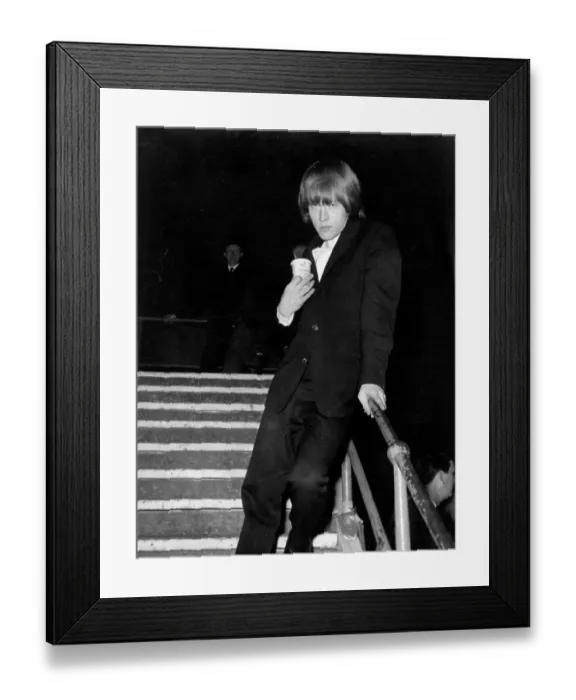 Framed Print : Guitarist Backstage Framed Print : Guitarist Backstage