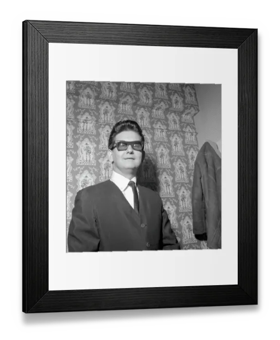Framed Print : Roy Orbison Portrait Framed Print : Roy Orbison Portrait