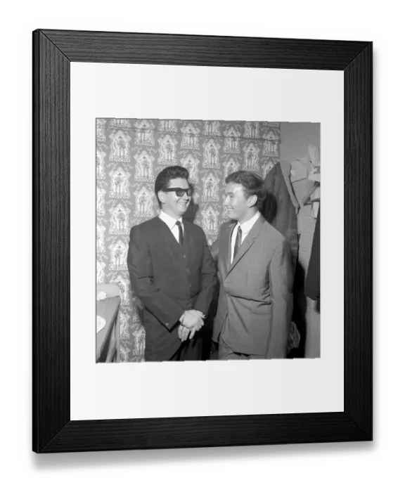 Framed Print : Roy Orbison Portrait Framed Print : Roy Orbison Portrait