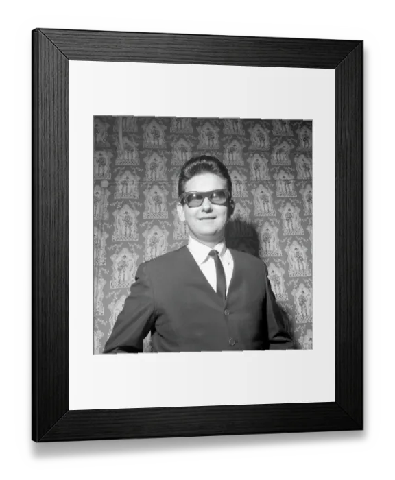 Framed Print : Roy Orbison Portrait Framed Print : Roy Orbison Portrait