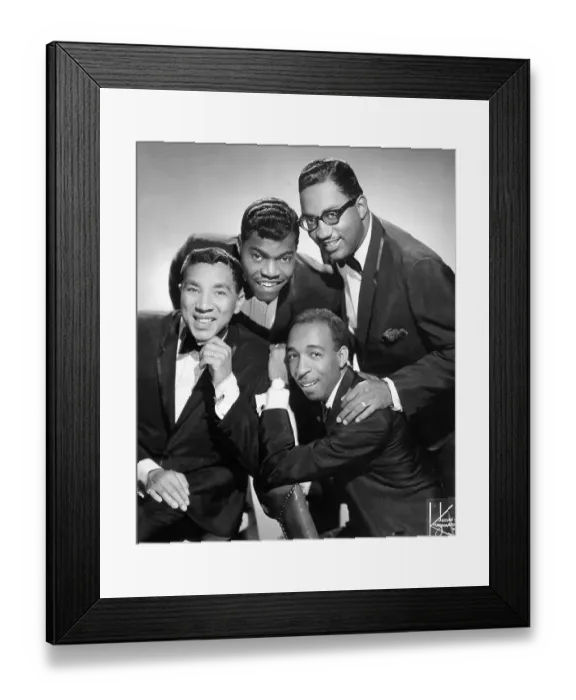 Framed Print : Smokey Robinson And The Miracles