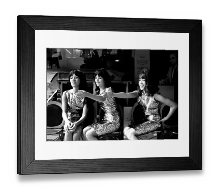 Framed Print : Ronettes Performing On Soupy Sales TV Show Framed Print : Ronettes Performing On Soupy Sales TV Show