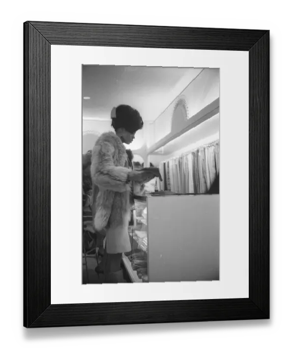 Framed Print : Diana Ross Shopping Framed Print : Diana Ross Shopping