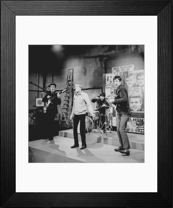 Framed Print : The Who On TV Framed Print : The Who On TV