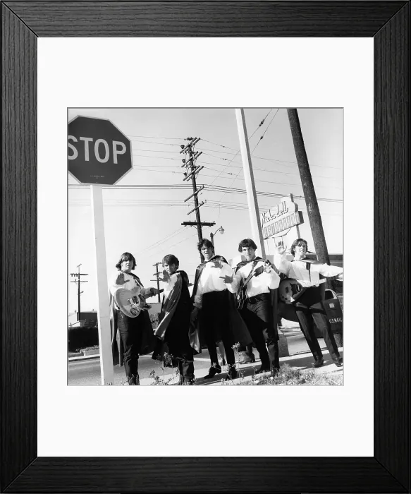 Framed Print : Rock Band Count Five Framed Print : Rock Band Count Five