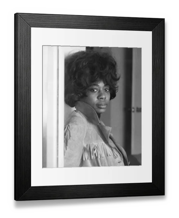 Framed Print : Jazz vocalist Donna Hightower Candid Portrait Session Framed Print : Jazz vocalist Donna Hightower Candid Portrait Session