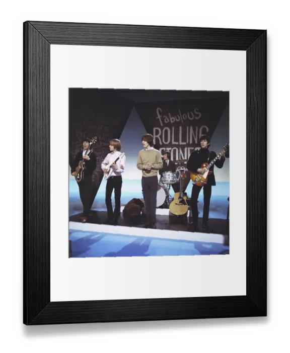 Framed Print : British Rock Group The Rolling Stones Framed Print : British Rock Group The Rolling Stones