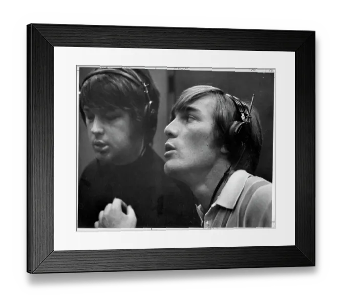 Framed Print : Beach Boys Recording Framed Print : Beach Boys Recording