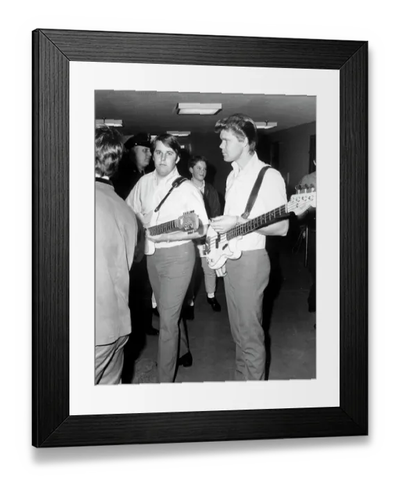 Framed Print : Beach Boys With Glen Campbell Framed Print : Beach Boys With Glen Campbell