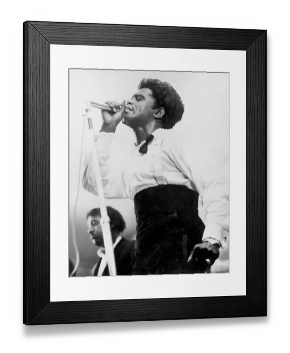Framed Print : James Brown Performing Framed Print : James Brown Performing