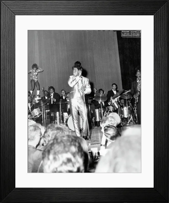 Framed Print : James Brown Performing Framed Print : James Brown Performing
