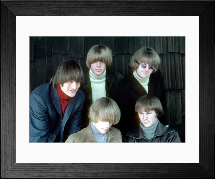 Framed Print : The Byrds Portrait Session Framed Print : The Byrds Portrait Session