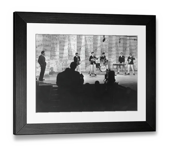 Framed Print : Dave Clark 5 On Ed Sullivan Framed Print : Dave Clark 5 On Ed Sullivan
