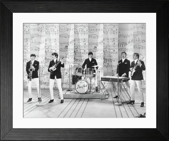 Framed Print : Dave Clark 5 On Ed Sullivan Show Framed Print : Dave Clark 5 On Ed Sullivan Show
