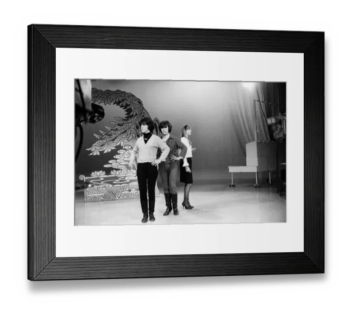 Framed Print : The Shangri-Las On Hullabaloo Framed Print : The Shangri-Las On Hullabaloo