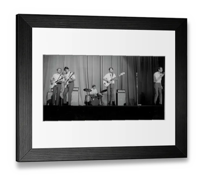 Framed Print : Beach Boys Performing At The New York Academy Of Music Framed Print : Beach Boys Performing At The New York Academy Of Music