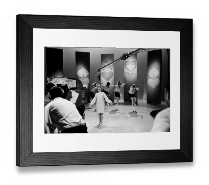 Framed Print : Lesley Gore On NBC's Hullabaloo Framed Print : Lesley Gore On NBC's Hullabaloo