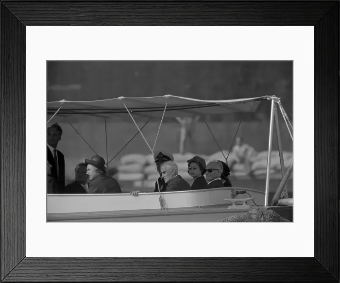 Framed Print : Royal Visit To West Germany