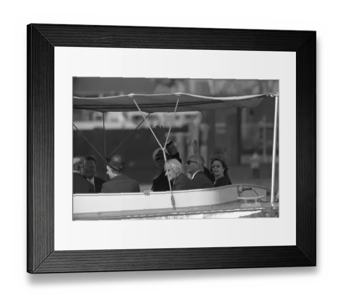 Framed Print : Royal Visit To West Germany Framed Print : Royal Visit To West Germany