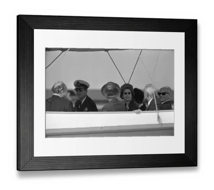 Framed Print : Royal Visit To West Germany