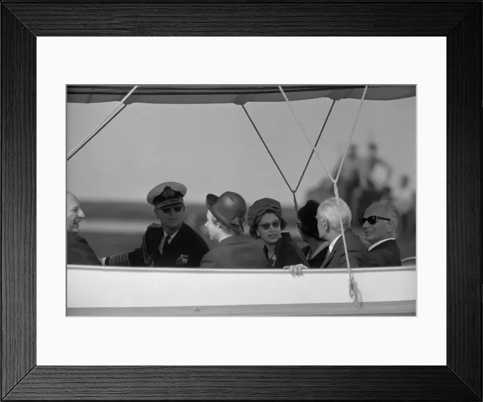 Framed Print : Royal Visit To West Germany Framed Print : Royal Visit To West Germany