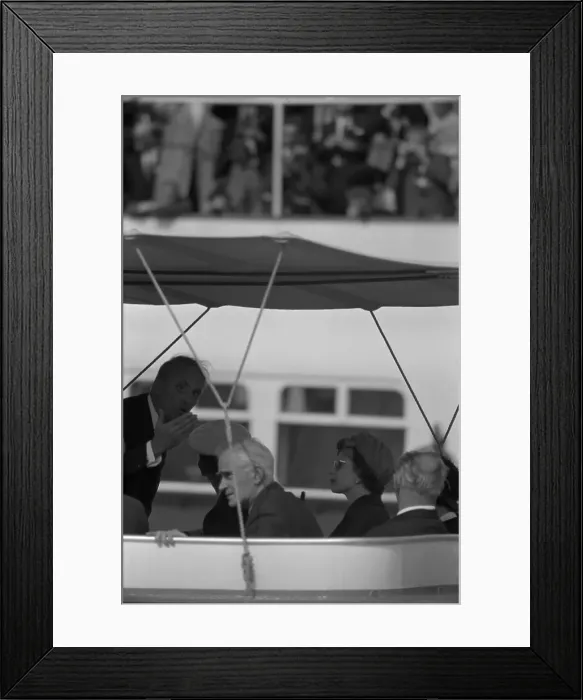 Framed Print : Royal Visit To West Germany Framed Print : Royal Visit To West Germany