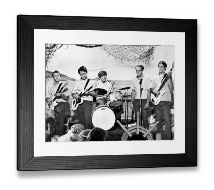 Framed Print : Beach Boys In The Girls On The Beach Framed Print : Beach Boys In The Girls On The Beach