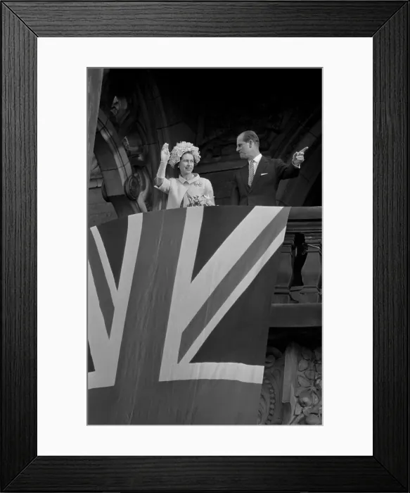 Framed Print : Royal Visit To West Germany Framed Print : Royal Visit To West Germany