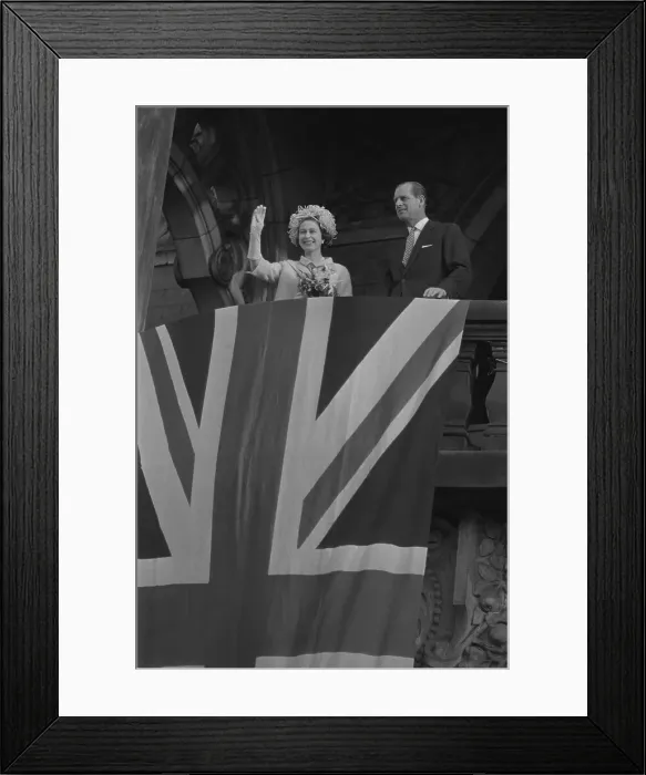Framed Print : Royal Visit To West Germany Framed Print : Royal Visit To West Germany