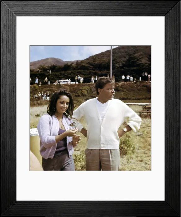 Framed Print : The Sandpiper Movie Set Framed Print : The Sandpiper Movie Set