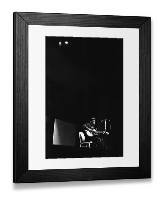Framed Print : Mississippi John Hurt At The New York Folk Festival Framed Print : Mississippi John Hurt At The New York Folk Festival