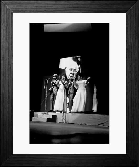 Framed Print : The Staple Singers At The New York Folk Festival Framed Print : The Staple Singers At The New York Folk Festival