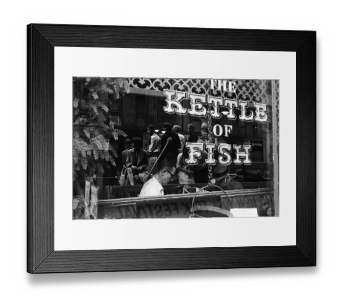 Framed Print : The Kettle Of Fish Restaurant Framed Print : The Kettle Of Fish Restaurant