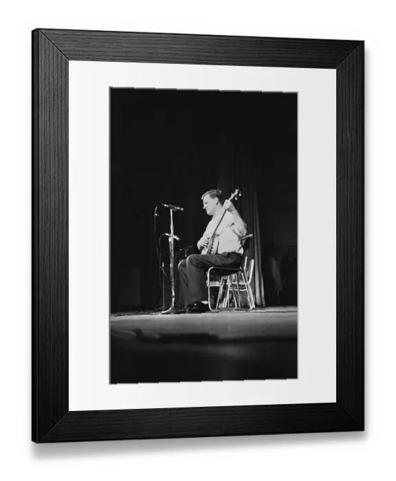 Framed Print : Doc Watson At The New York Folk Festival Framed Print : Doc Watson At The New York Folk Festival