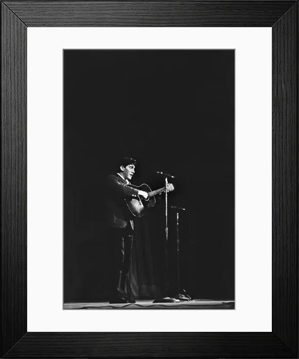 Framed Print : Phil Ochs At The New York Folk Festival Framed Print : Phil Ochs At The New York Folk Festival