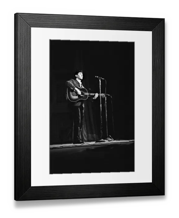 Framed Print : Phil Ochs At The New York Folk Festival Framed Print : Phil Ochs At The New York Folk Festival