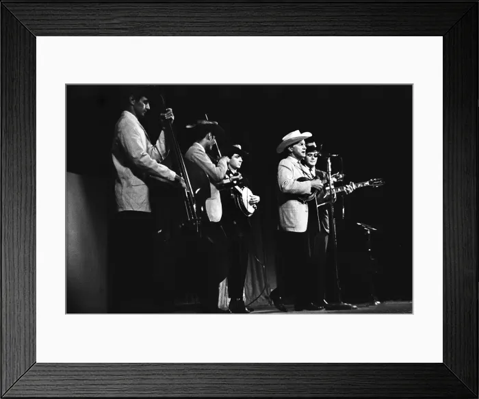 Framed Print : Bill Monroe At The New York Folk Festival Framed Print : Bill Monroe At The New York Folk Festival