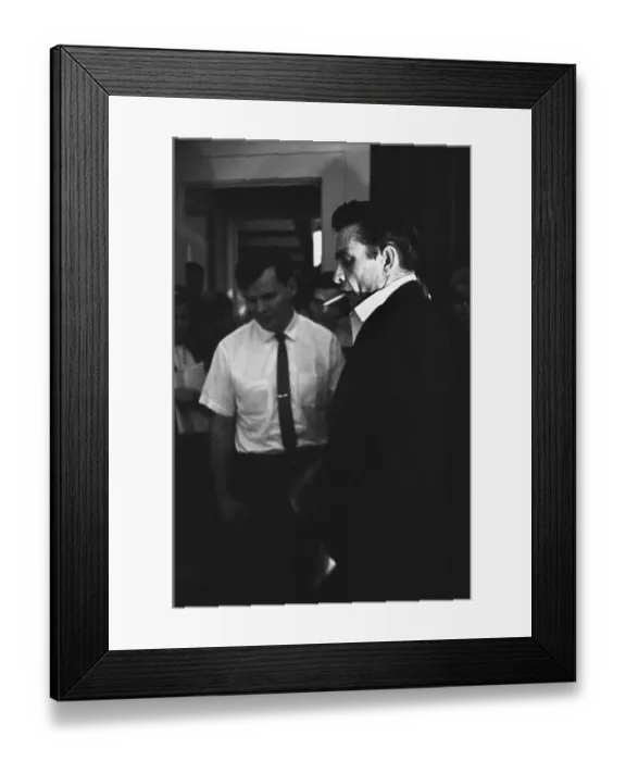 Framed Print : Johnny Cash At The New York Folk Festival Framed Print : Johnny Cash At The New York Folk Festival