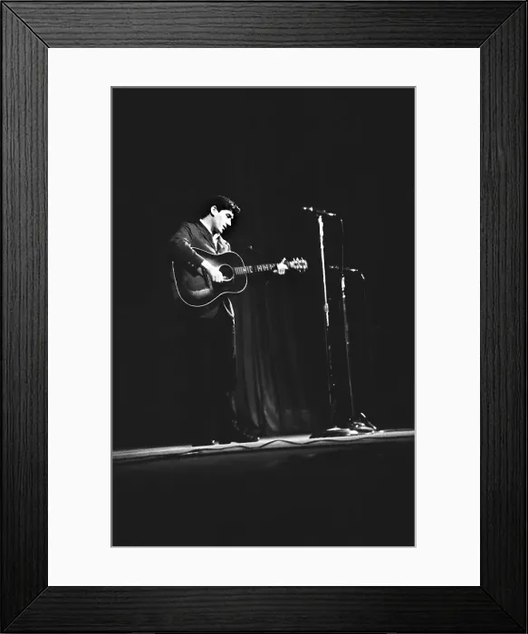 Framed Print : Phil Ochs At The New York Folk Festival Framed Print : Phil Ochs At The New York Folk Festival
