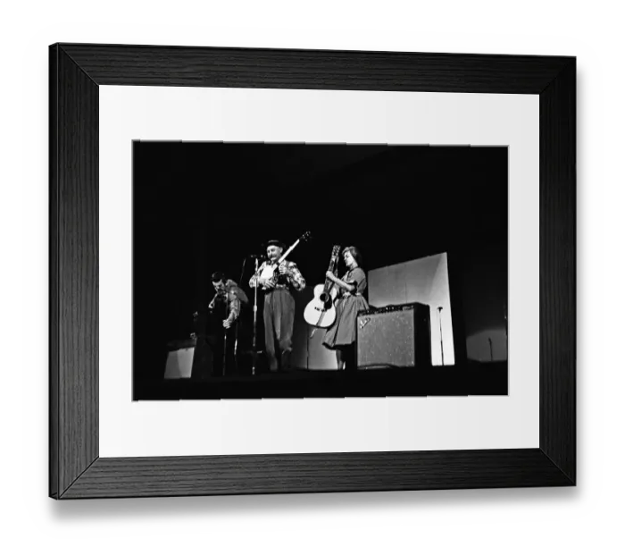 Framed Print : Grandpa Jones At The New York Folk Festival Framed Print : Grandpa Jones At The New York Folk Festival