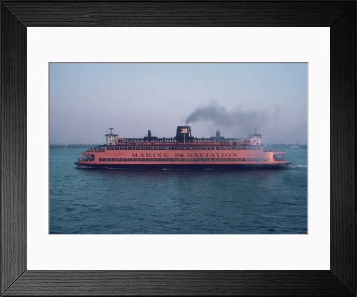 Framed Print : New York Ferry