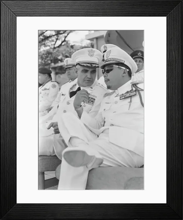 Framed Print : Westmoreland And Khanh Framed Print : Westmoreland And Khanh