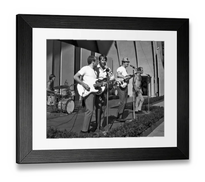 Framed Print : Beach Boys At The Hollywood Bowl Framed Print : Beach Boys At The Hollywood Bowl