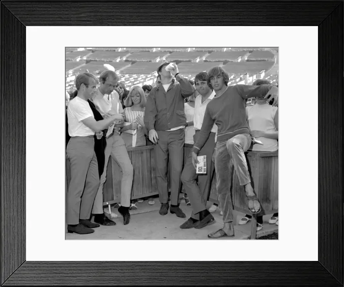 Framed Print : Beach Boys At The Hollywood Bowl Framed Print : Beach Boys At The Hollywood Bowl