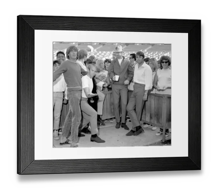 Framed Print : Beach Boys At The Hollywood Bowl Framed Print : Beach Boys At The Hollywood Bowl