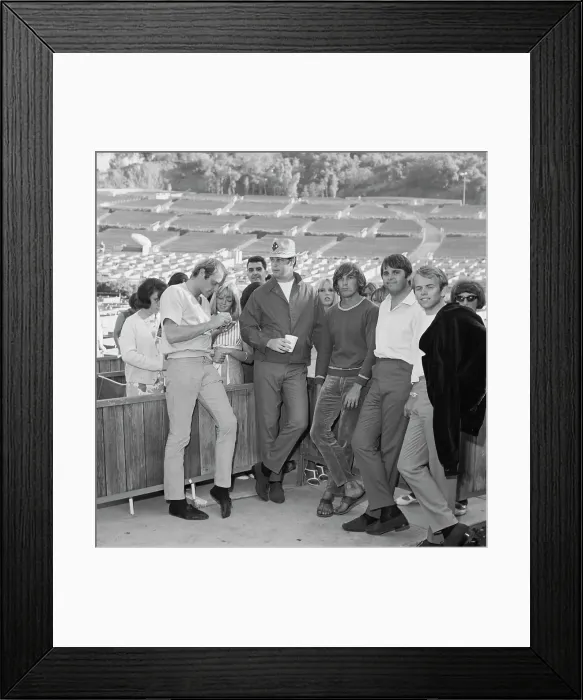 Framed Print : Beach Boys At The Hollywood Bowl Framed Print : Beach Boys At The Hollywood Bowl