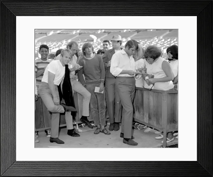 Framed Print : Beach Boys At The Hollywood Bowl Framed Print : Beach Boys At The Hollywood Bowl