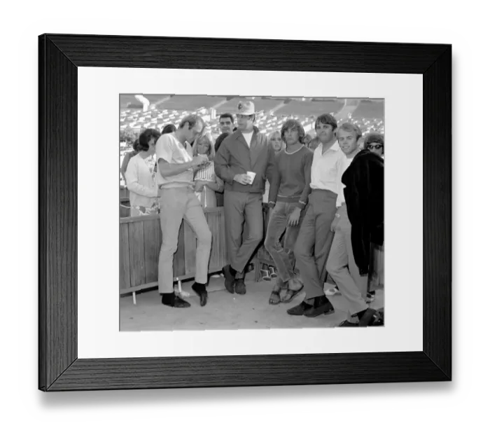 Framed Print : Beach Boys At The Hollywood Bowl