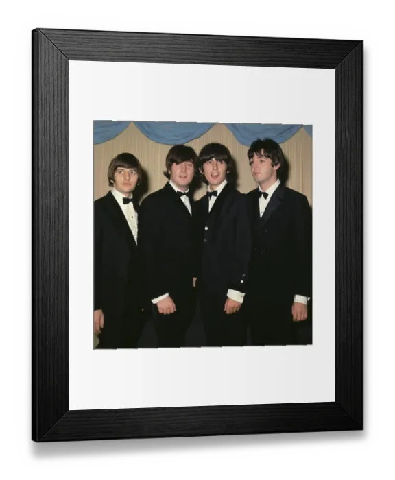 Framed Print : Beatles In Tuxedos Framed Print : Beatles In Tuxedos