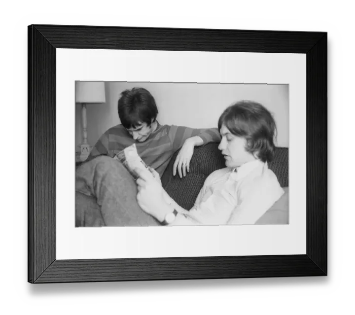 Framed Print : The Kinks In Their Hotel Room Framed Print : The Kinks In Their Hotel Room